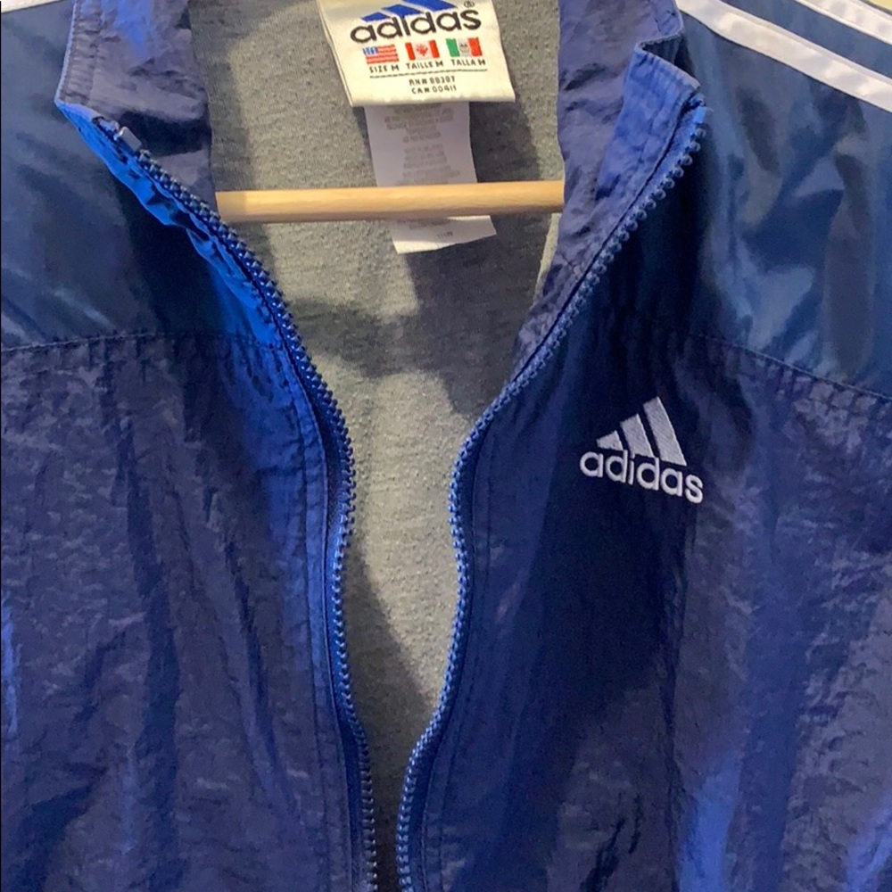 Adidas zip up jacket - Picture 2 of 2